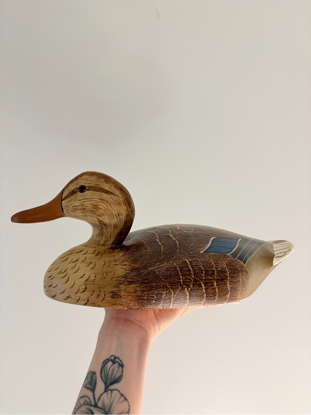Handcrafted Wildfowler Decoys Mallard Duck decoy hand painted wood- Home Accents - Picture 7 of 11